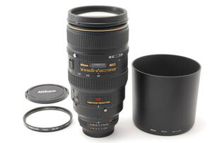 【ランクAB】 ニコン Nikon AF NIKKOR 80-400mm F4.5-5.6D ED VR（#490）