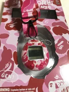 A BATHING APE TAMAGOTCHI PINK エイプ タマゴッチ