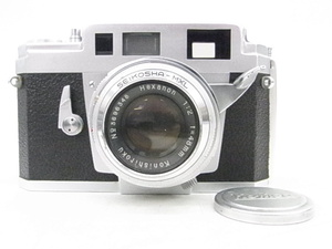 e11372　KONICA III A/Konishiroku HEXANON 1:2 f=48mm コニカ レンジファインダー シャッターNG