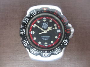 TAG HEUER/タグホイヤー/WA1214/フォーミュラ1 PROFESSIONAL プロフェッショナル 200M 腕時計 ベルト欠品/電池交換済み 動作品