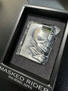 【未開封 新品】 MASKED RIDER 30th MODEL ZIPPO 仮面ライダー フェイスクラッシュ No.1 30周年記念