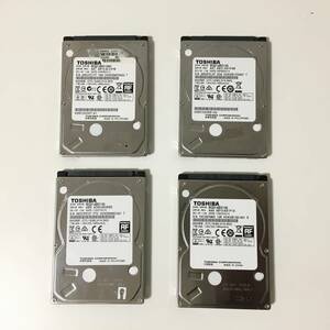 ★動作確認済★TOSHIBA 東芝 2.5インチ ハードディスク 1TB HDD 4個セット MQ01ABD100H MQ01ABD100