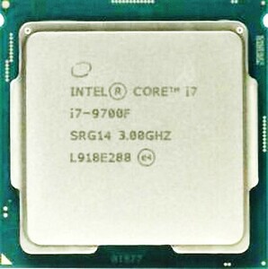 Intel Core i7-9700F SRG14 8C 3GHz 12MB 65W LGA1151 CM8068403874523