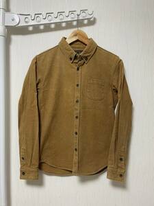 [ORGUEIL] 定価19,800 Button Down Shirt ヘリンボーン ボタンダウンシャツ 34 日本製 OR-5005G オルゲイユ