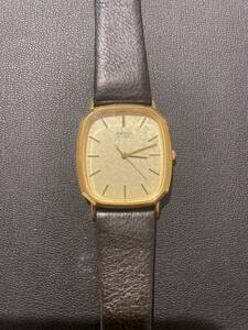 セイコ－ SEIKO メンズ腕時計 ゴールド 9021-5100