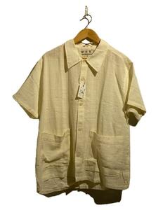 mfpen◆24SS/Senior Shirt Off White/半袖シャツ/M/コットン/クリーム/M124-13