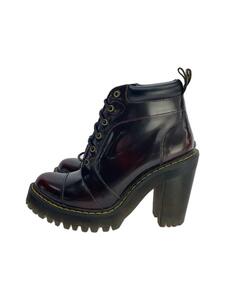 Dr.Martens◆ブーティ/22.5cm/BRW/ヒールブーツ/スレ、キズ、変色有