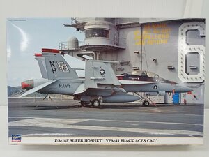 [5A-65-007-1] ハセガワ F/A-18F スーパーホーネット VFA-41ブラックエーセス CAG プラモデル 未組立