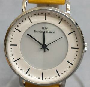 THE CLOCK HOUSE 腕時計 LCAMY1604 ソーラー レザーバンド