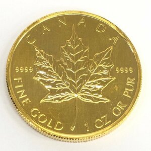K24IG　カナダ　メイプルリーフ金貨　1oz　2008　総重量31.1g【CDAI7081】