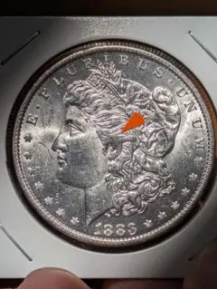 アメリカ合衆国　モルガンダラー（１ドル）銀貨　１８８３ D