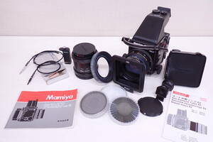 1円~ 美品 Mamiya RZ67 PROFESSIONAL II マミヤ 中判フィルムカメラ プロフェッショナル PROII MAMIYA-SEKORZ 110mm 1:2.8 W G04092T