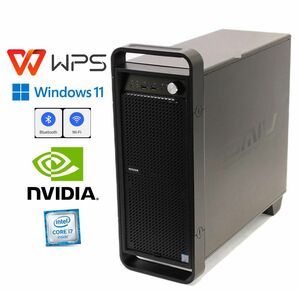 D544/マウスコンピューター/i7-6700K/16GB/M.2 NVMe 256GB + HDD 1TB/GTX 1050Ti 4GB/WIN11Pro/Office WPS