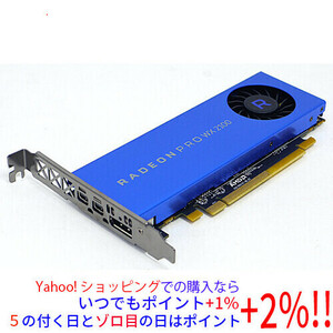 【中古】AMD グラフィックボード Radeon Pro WX2100 PCIExp 2GB [管理:1050021825]