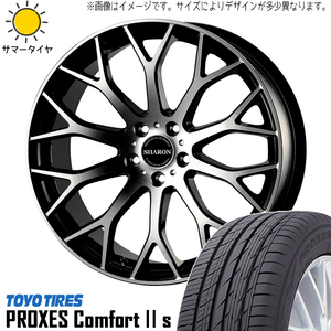 新品 クラウン 225/45R18 TOYO PROXES C2S ヴェネルディ シャロン 18インチ 8.0J +42 5/114.3 サマータイヤ ホイール 4本SET