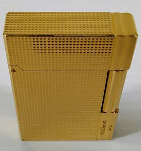  【ジャンク】 S.T.Dupont デュポン ゴールド ローラーライター ガスライター 喫煙具 ※火花未確認　 　 #0554/4