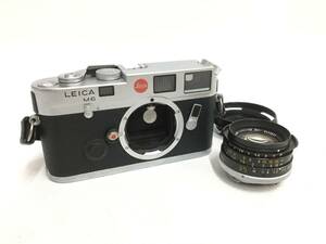 ★ Leica M6 クローム + LEITZ SUMMILUX-M 1:1.4/35 ★ ライカ レンジファインダーフィルムカメラ