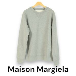 Maison Margiela 10　クラシック　スウェットシャツ　レギュラーフィット　グレー杢　メンズ　サイズ52　メゾン マルジェラ