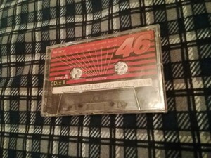 中古カセットテープ　SONY ハイポジションテープ　CDixⅡ　46分テープ