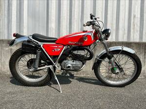 中古品 実動 希少車 BULTACO ブルタコ SHERPA シェルパ T350 クラシックヴィンテージ RED 1973年 美品 オフロード トライアル 旧車