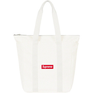 希少★新品本物【白】★Canvas Tote キャンバストートバッグ box ボックス 正規店購入 シュプリーム 限定 入手困難 Supreme 20A/W 即日発送