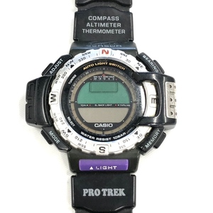 ★1円スタート★ CACIO カシオ PRO TREK PRT-40 デジタル時計 電池式 腕時計 アウトドア メンズ Watch 