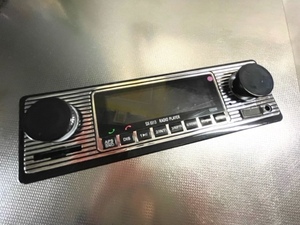 「全国送料無料」 レトロ カーオーディオ ステレオ コンポ USB MP3 FM Bluetooth 空冷VW ビートル 356 カルマンギア 新品未使用