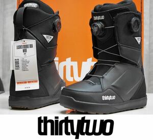 【新品】24 ThirtyTwo LASHED DOUBLE BOA WIDE - BLACK - 27.0 正規品 スノーボード ブーツ 限定レイトモデル