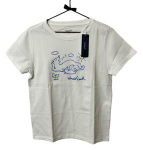 【新品】Whole Earth Ws ILLUST PIRNT T L 白