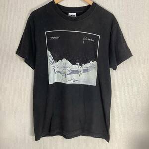 当時もの 1996 Weezer アルバム Pinkerton 東海道五十三次 蒲原夜の雪 TULTEX製 80s 90s ヴィンテージ Tシャツ オルタナティブ
