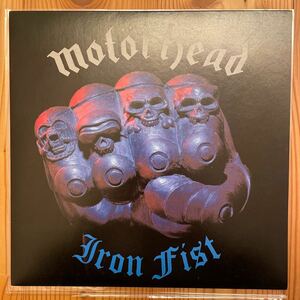 モーターヘッド「アイアン・フィスト　iron fist」国内盤 1982年　nwobhmheavy metal punk motorhead メタル　ハードロック