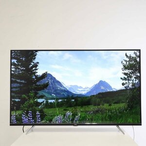 TCL 4K 43インチ 液晶テレビ 43K601U 2019年製 リモコン付き 外付けHDD 裏番組録画○831h31