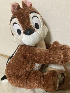 ☆ チップ ぬいぐるみ リュックサック　美品　チップ &デール　東京ディズニーリゾート　Disney chip & dale