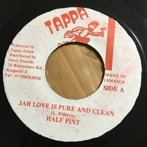 half pint-jah love is pure and clean