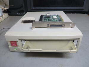 名機　Logitec SCSI外付CD-RドライブLCW-7408 高音質CDドライブ SONY CDU948S