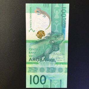 World Paper Money ARUBA 100 Florin【2019】