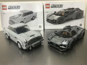 中古 レゴ スピードチャンピオン LEGO 007 アストン マーティン アストン マーチン DB5 76911 パガーニ ユートピア Pagani Utopia 76915