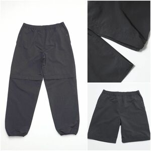 GP7677□定価￥20,900-*コティ ビューティ＆ユース*1214-186-8761 CONVERTIBLE PANTS*2WAY*ロングパンツ/ショートパンツ*ブラック*メンズ*M