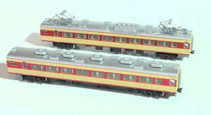 【F3O031】KATO「モハ182」「モハ183」1000番台〈国鉄特急色〉計2両 ケースなし 183系特急形電車 中古Nゲージ ジャンク