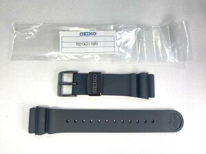 R01X011M9 SEIKO プロスペックスマリンマスタープロフェッショナル 22mm 純正シリコンバンド ブラック SBBN027他用 送料無料