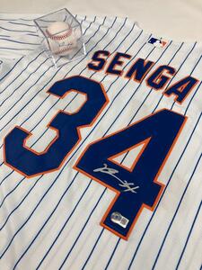 Mets メッツ 千賀滉大 サイン ユニフォーム ボール セット 鑑定書 ジャージ PSA Buckett　大谷　山本　千賀