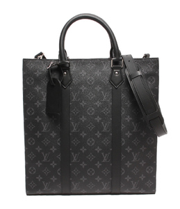 ルイヴィトン 2wayレザートートバッグ サックプラ M46452 モノグラムエクリプス メンズ Louis Vuitton