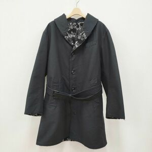 Engineered Garments 新品 SHAWL COLLAR Reversible COAT リバーシブルコート M ブラック エンジニアードガーメンツ 0-0904A F79107