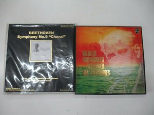 C740◆LP レコード BOX フルトヴェングラー ベートーヴェン 交響曲全集 8枚セット 1951年 バイロイト音楽祭 交響曲第9番 2点