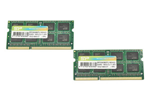 当日発送 Mac対応 メモリ シリコンパワー DDR3-1600 8GB × 2枚　中古品 PC3-12800 2-1215-12