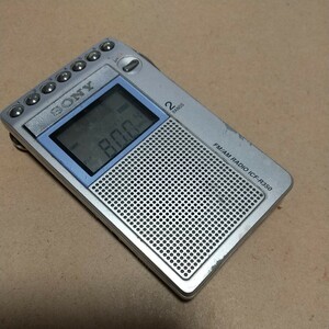 SONY ワイドFM対応 FM/AMポケットラジオ ICF-R350 ワイドFM対応