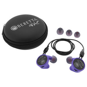 ベレッタ イヤホン ミニヘッドセット（パープル）/Beretta Earphones Mini Headset Comfort Plus - Purple