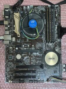 ⑤中古 ASUS H170 PRO/ATX マザーボード/LGA1151/CPU Pentium G4560/メモリ8GB/HDD360GB(OS入り)