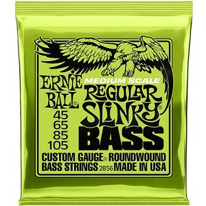 ERNIE BALL #2856 Medium Scale Regular Slinky Bass 045-105 アーニーボール ベース弦