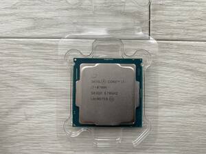 CPU Intel Core i7 8700K　インテル　CPU-Z,CPU診断ツール、Cinebebch で確認済み です。